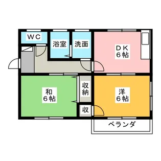 メルベーユ【2階】の間取り