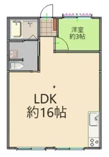 サンハイツNo.2【2階】の間取り