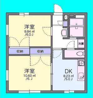 OISO【1階】の間取り