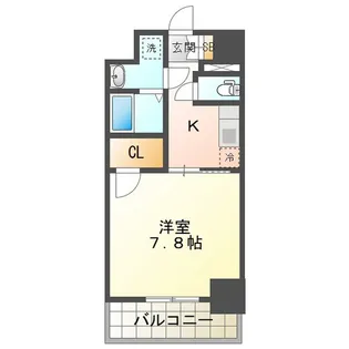 S‐RESIDENCE四日市安島aloggio【7階】の間取り