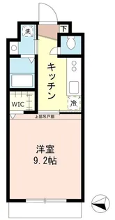 1Kの間取り画像