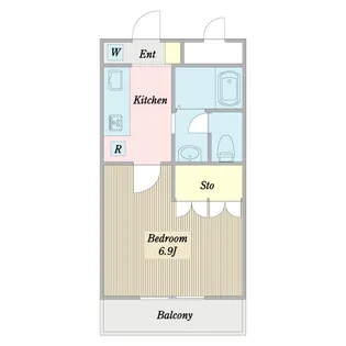 Wellness Island T【2階】の間取り