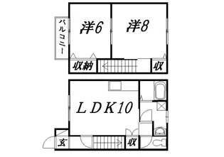 静岡県浜松市中央区有玉台3【一戸建】の間取り