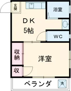 センチュリー三鷹【3階】の間取り