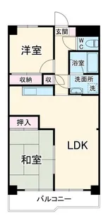 ドミール市ヶ尾【5階】の間取り