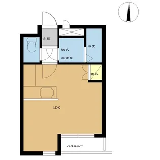 αNEXT澄川【3階】の間取り