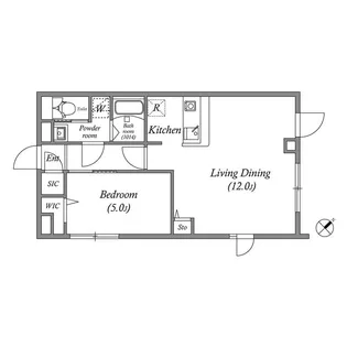 LIVART SEASON南台【5階】の間取り