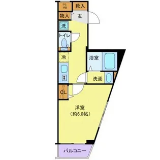 クレヴィスタ赤羽【4階】の間取り
