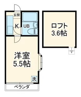 マーガレット【2階】の間取り