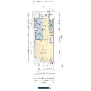 愛知県名古屋市千種区仲田2【マンション】の間取り
