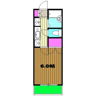サンエスコート所沢【3階】の間取り