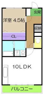 サンハイツ88【4階】の間取り