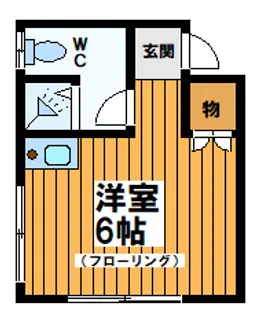 吉田アパート【2階】の間取り
