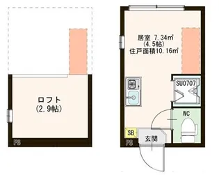 CRAISE【1階】の間取り
