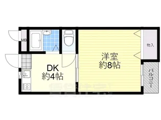 グレイスハイツ【1階】の間取り
