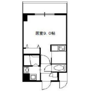 1Rの間取り画像