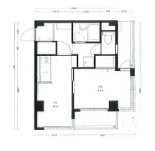 モンドール池上【4階】の間取り