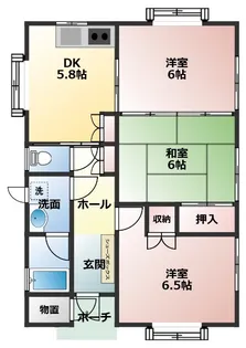 秋田県由利本荘市石脇【一戸建】の間取り