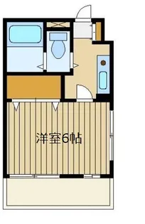 サンライズ貫井【2階】の間取り