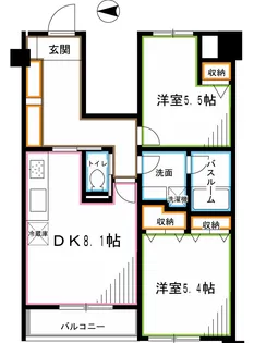 東京都杉並区荻窪4【マンション】の間取り