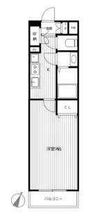 神奈川県横浜市鶴見区仲通3【マンション】の間取り