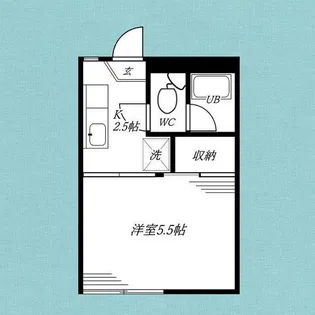 イエローハイム【2階】の間取り