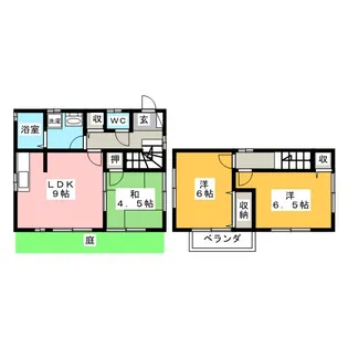神奈川県茅ヶ崎市松浪1【一戸建】の間取り