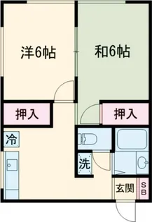 メゾン・ド・ポワソン【2階】の間取り