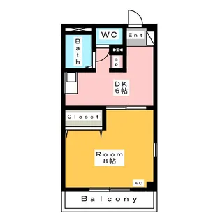 ジュネスサクラ 2【1階】の間取り