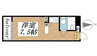 ラ・レジダンス・ド・エスパリエ【3階】の間取り