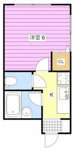 アーバン中央【1階】の間取り