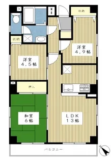 Reygrande2【6階】の間取り