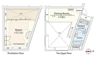 東京都渋谷区恵比寿3【マンション】の間取り