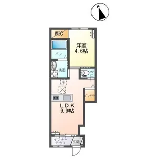 エスポアメゾンM【1階】の間取り