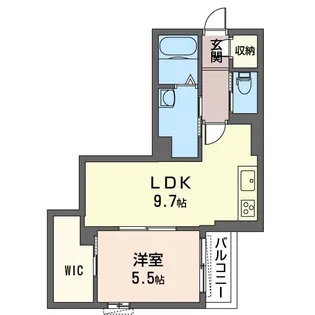 Lien Fleur【3階】の間取り
