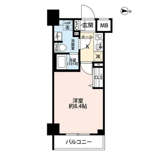 東京都墨田区本所4【マンション】の間取り