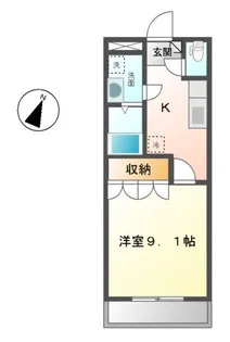 ハイツフレンド【2階】の間取り