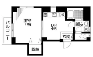 ハイム音羽【3階】の間取り