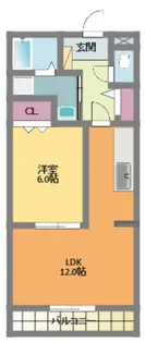 パルティーレ【3階】の間取り