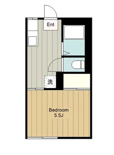 コーポハナミズキ【2階】の間取り