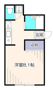 東京都小平市小川西町4【マンション】の間取り