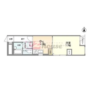 東京都杉並区高円寺南2【マンション】の間取り