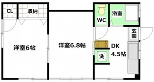 ホウムズビル【3階】の間取り