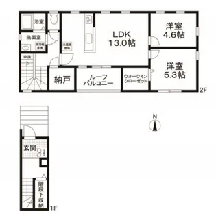West House【2階】の間取り