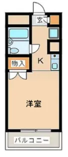 セシーズ新百合丘【4階】の間取り