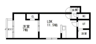 Sirius(シリウス)【2階】の間取り