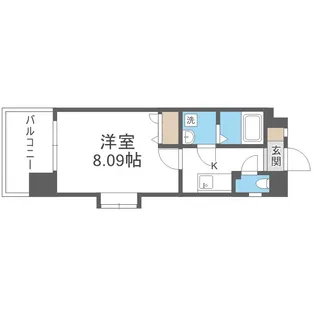 サヴォイ ル・パシフィーク【7階】の間取り