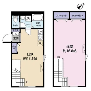 Cion Ohanajaya【5階】の間取り