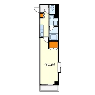 エスポワール成増【1階】の間取り