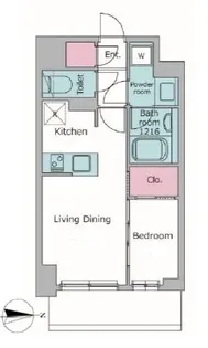 KDXレジデンス上石神井II【2階】の間取り